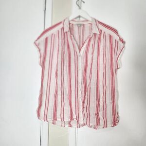 Lucky Brand Striped Button Down Shirt